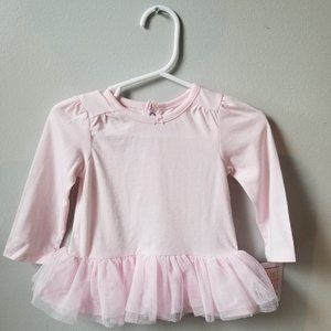 4 for $20 💖 | 6M | NWT  - Carter's ruffle pink shirt
